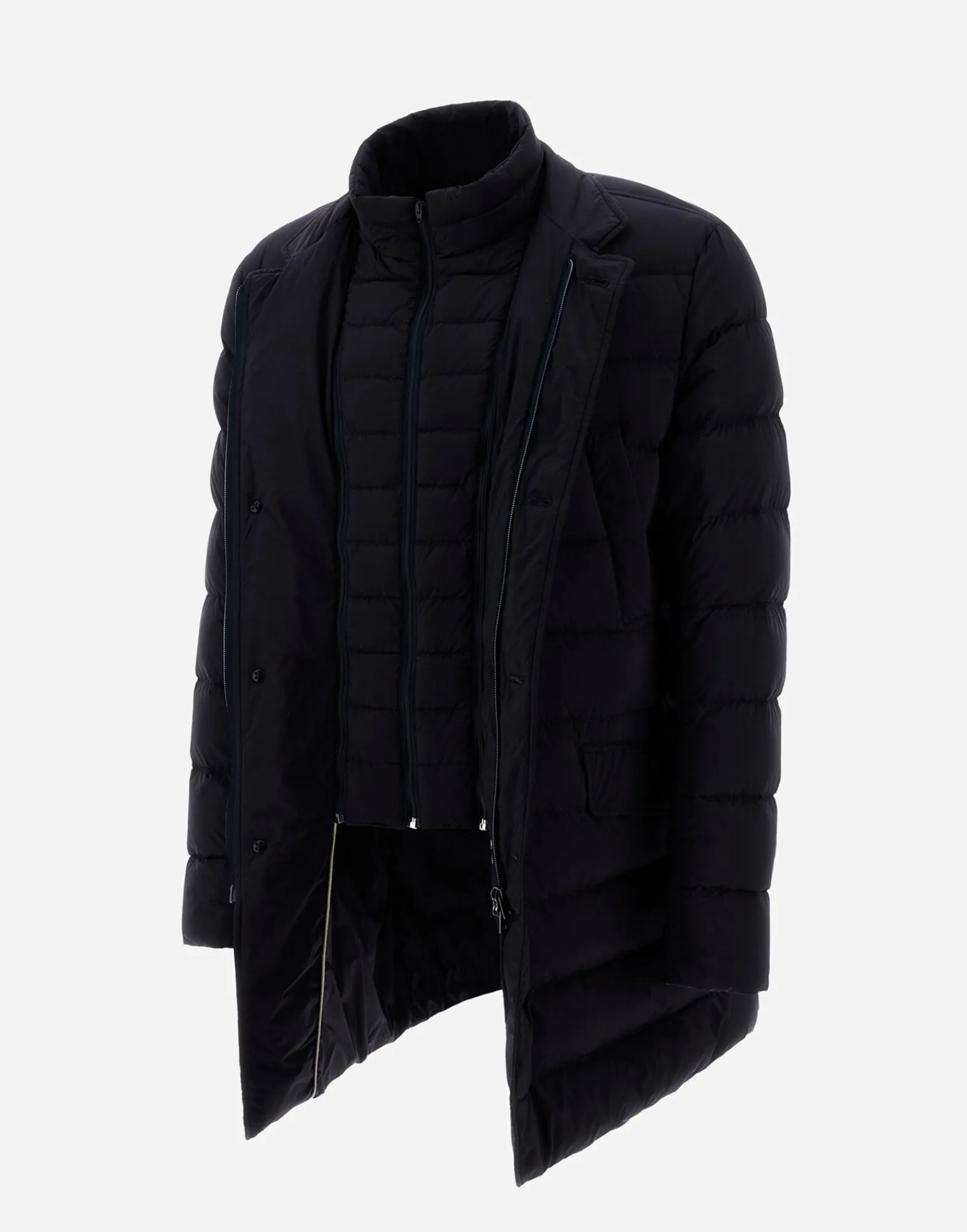 Herno Lange Daunenjacken-Il Cappotto