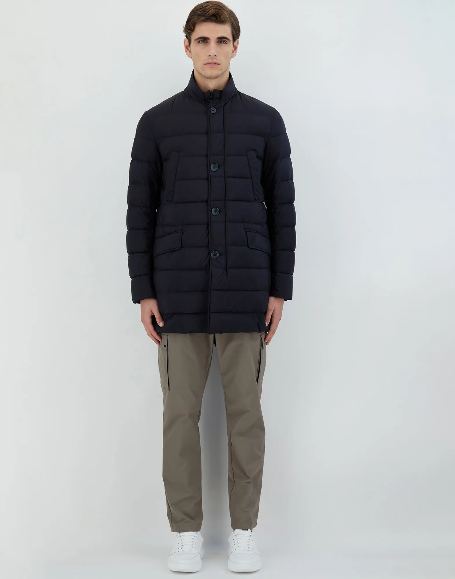 Herno Lange Daunenjacken-Il Cappotto