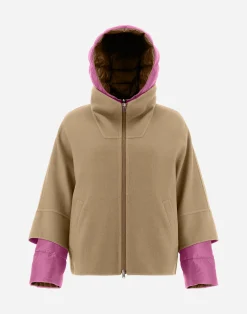 Herno Parka & Jacken-2-In-1-Wendejacke Aus Doppelter Wolle Und Nylon Ultralight