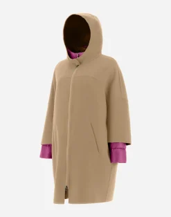 Herno Parka & Jacken-2-In-1-Wendeparka Aus Doppelter Wolle Und Nylon Ultralight