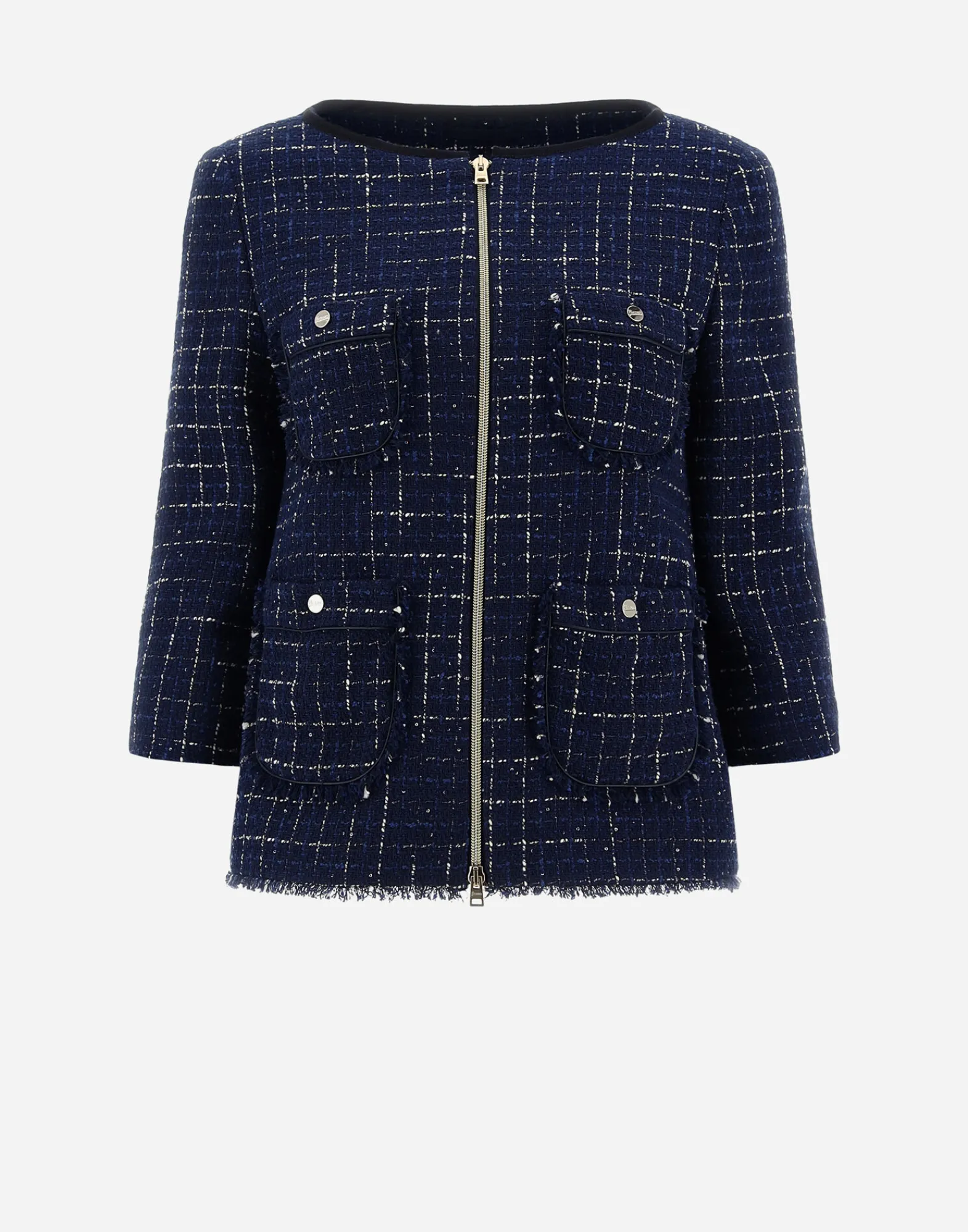 Herno Parka & Jacken-Jacke Aus Casual Tweed