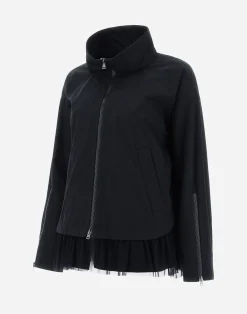 Herno Parka & Jacken-Jacke Aus Compact Nylon & Tull