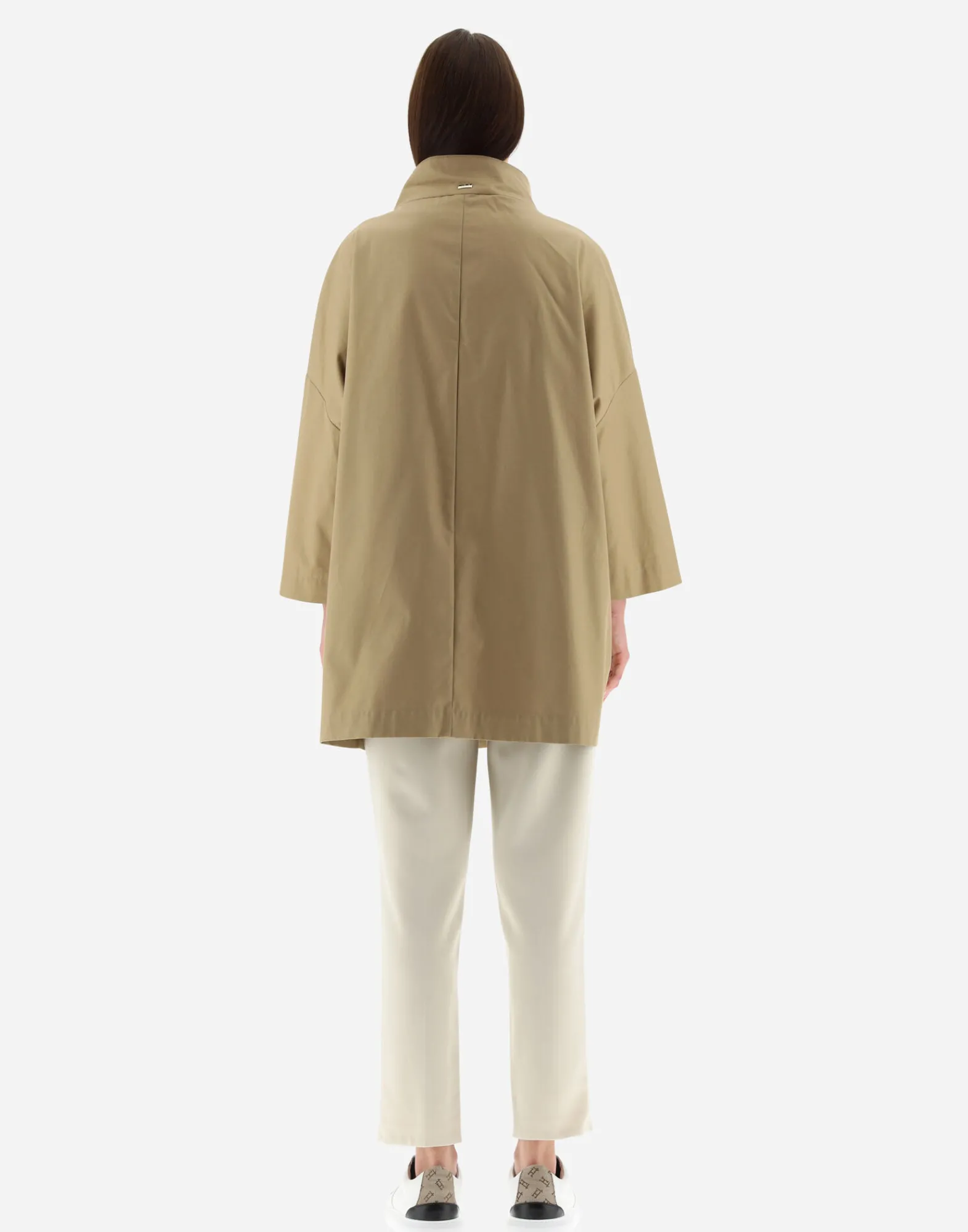 Herno Parka & Jacken-Jacke Aus Delon Mit Halstuch
