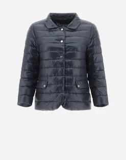 Herno Kurze Daunenjacken-Jacke Aus Nylon Ultralight