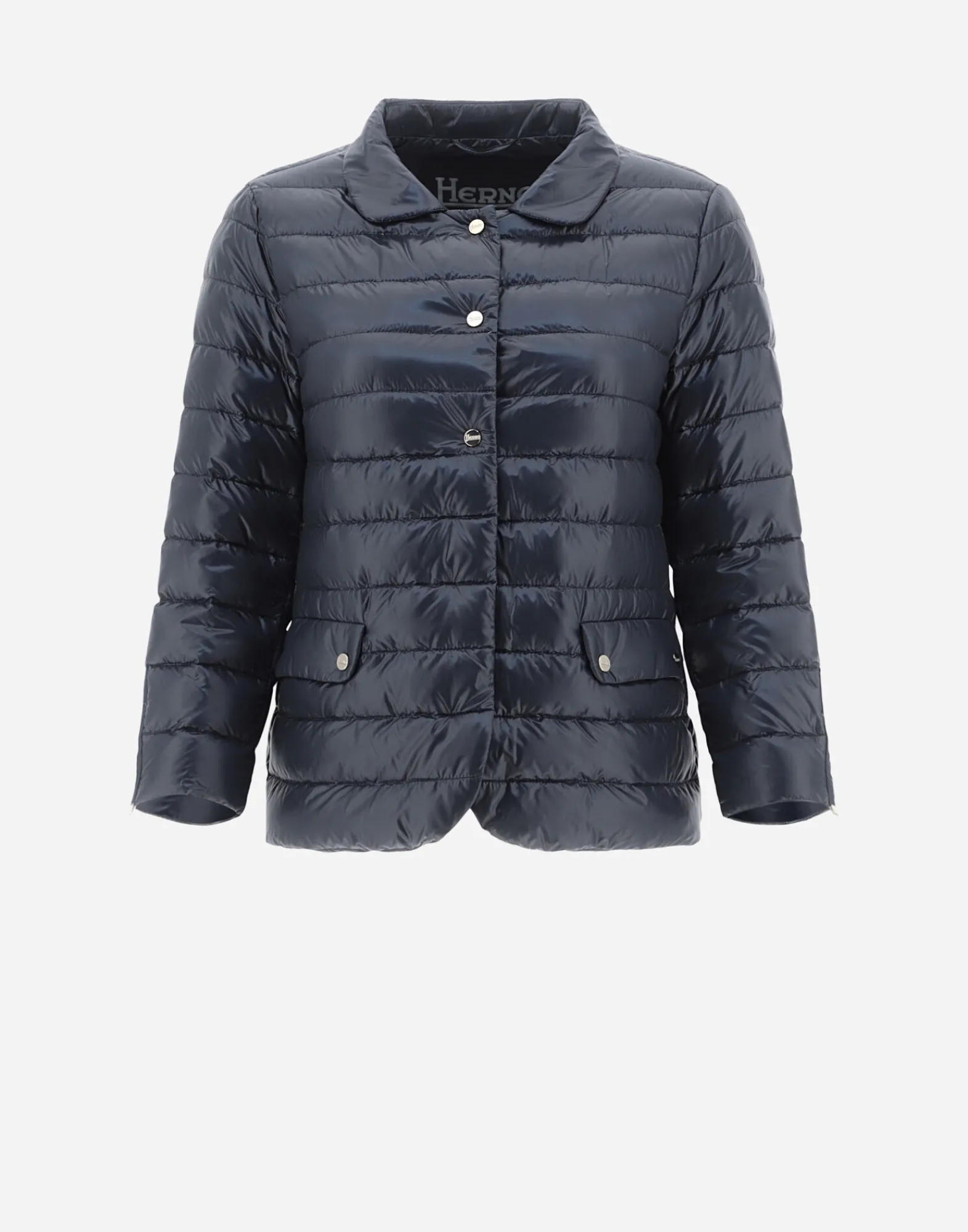 Herno Kurze Daunenjacken-Jacke Aus Nylon Ultralight