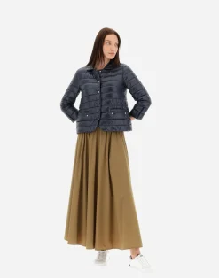 Herno Kurze Daunenjacken-Jacke Aus Nylon Ultralight