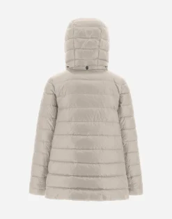 Herno Kleidung-Jacke In A-Form Aus Nylon Ultralight