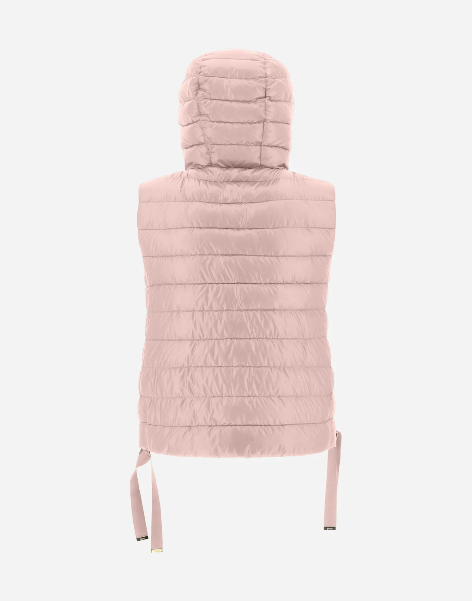 Herno Kurze Daunenjacken-Kapuzenweste Aus Nylon Ultralight