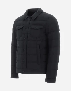 Herno Kurze Daunenjacken-La Denim Jacket