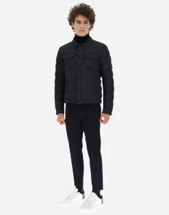 Herno Kurze Daunenjacken-La Denim Jacket