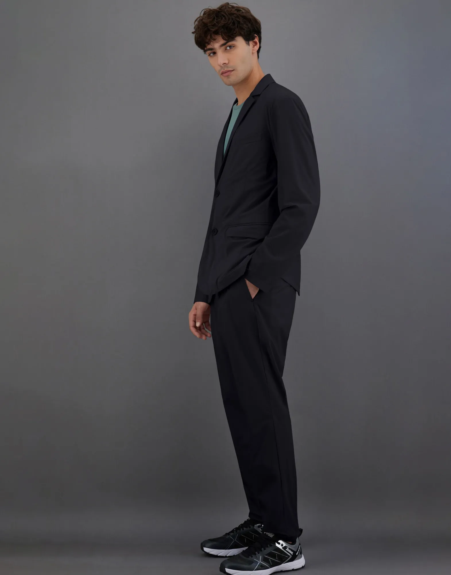 Herno Blazers-Laminar Blazer Aus Light Matt