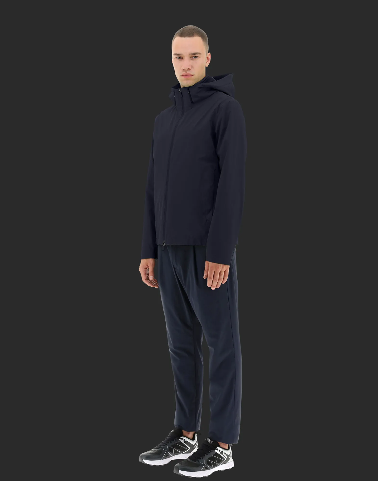 Herno Bomber-Laminar Bomberjacke Aus Gore-Tex Paclite® Shell