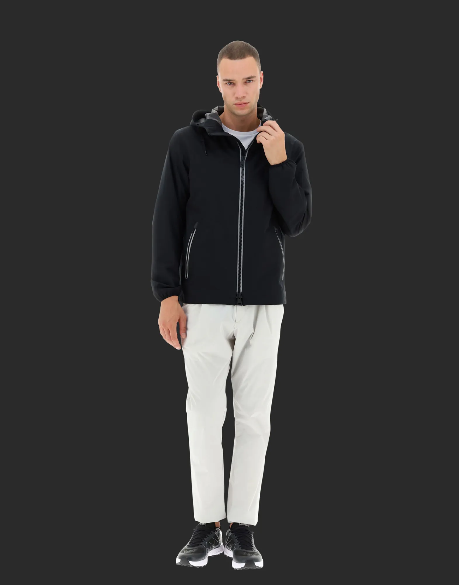 Herno Bomber-Laminar Bomberjacke Aus Gore-Tex Paclite® Shell Mit Mesh-Details