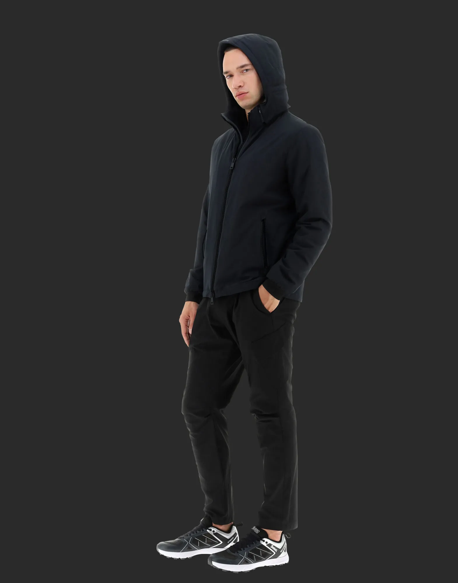 Herno Bomber-Laminar Bomberjacke Aus Gore-Tex Infinium™ Windstopper®