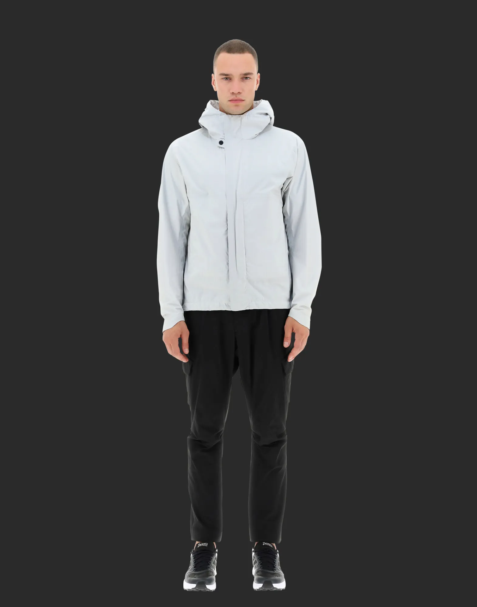 Herno Bomber-Laminar Bomberjacke Aus Light 3L
