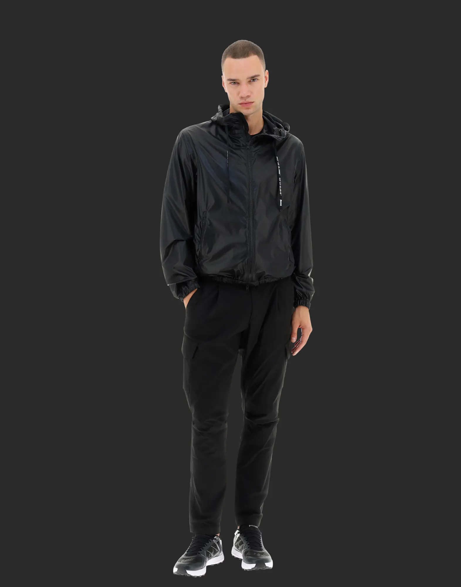 Herno Bomber-Laminar Bomberjacke Aus Rubber Ripstop