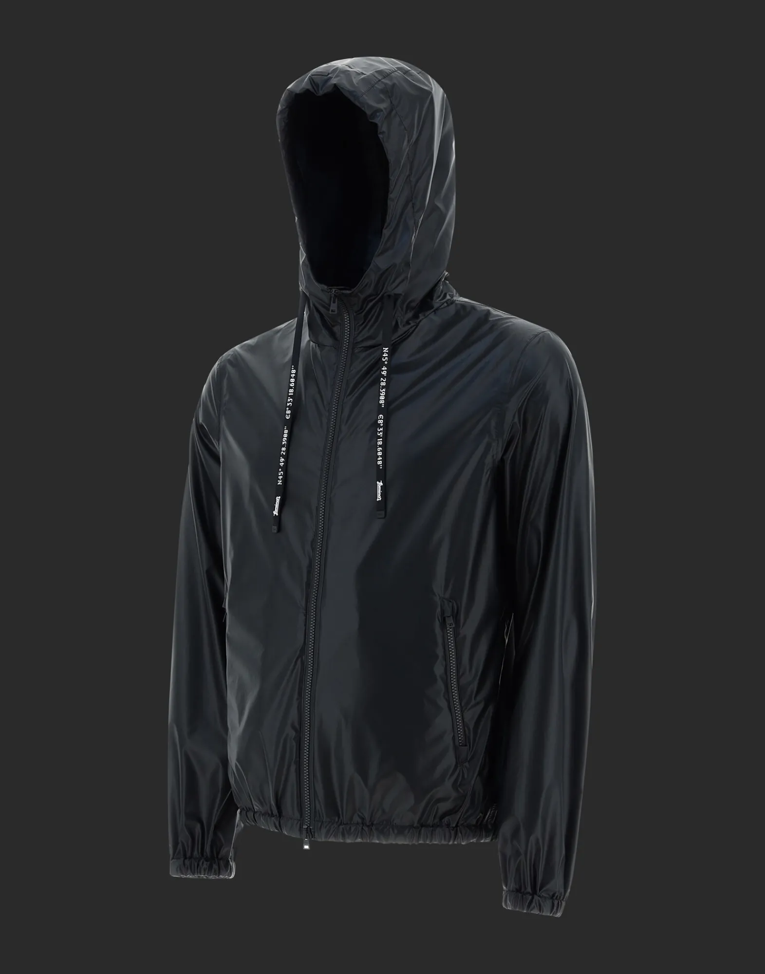 Herno Bomber-Laminar Bomberjacke Aus Rubber Ripstop