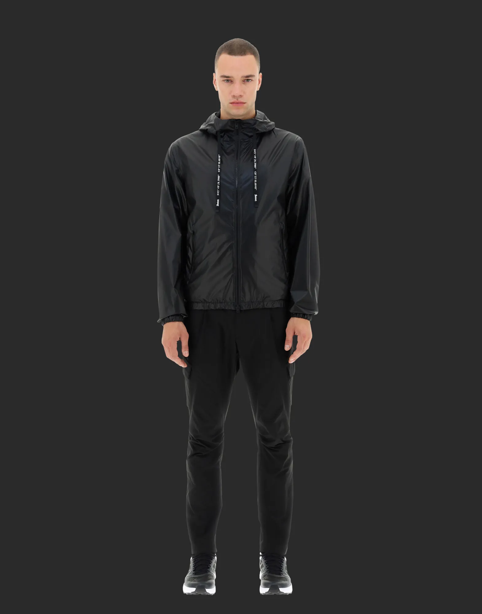 Herno Bomber-Laminar Bomberjacke Aus Rubber Ripstop