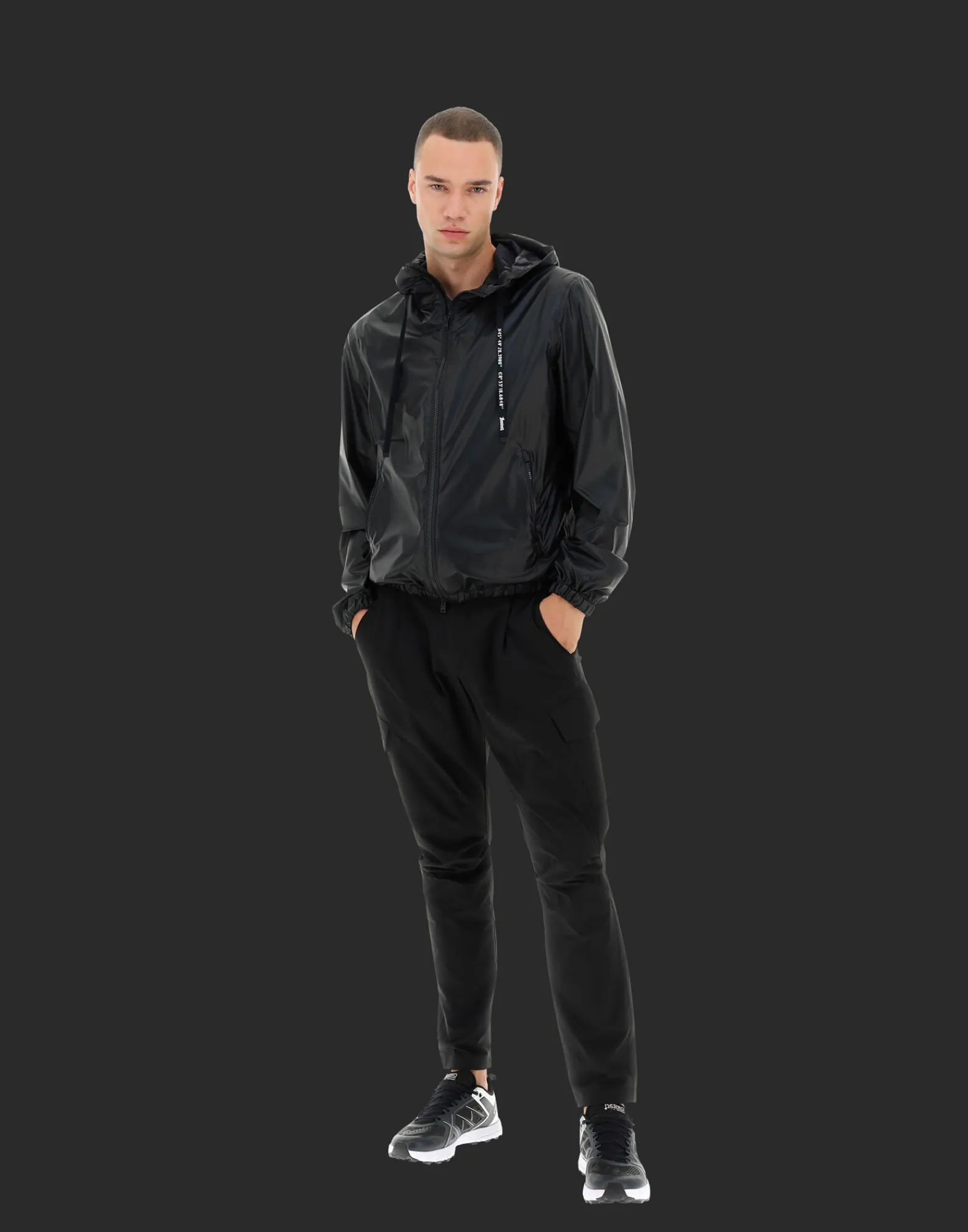 Herno Bomber-Laminar Bomberjacke Aus Rubber Ripstop