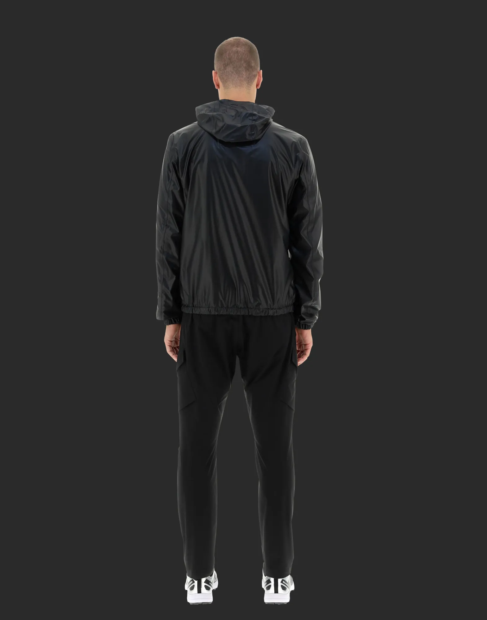 Herno Bomber-Laminar Bomberjacke Aus Rubber Ripstop