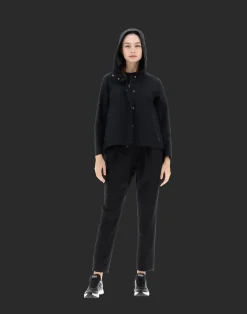 Herno Capes-Laminar Cape Mit Kapuze Aus Gore-Tex Paclite® Shell