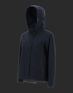 Herno Capes-Laminar Cape Mit Kapuze Aus Gore-Tex Paclite® Shell