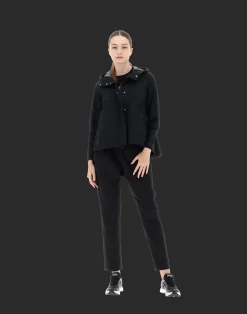 Herno Capes-Laminar Cape Mit Kapuze Aus Gore-Tex Paclite® Shell