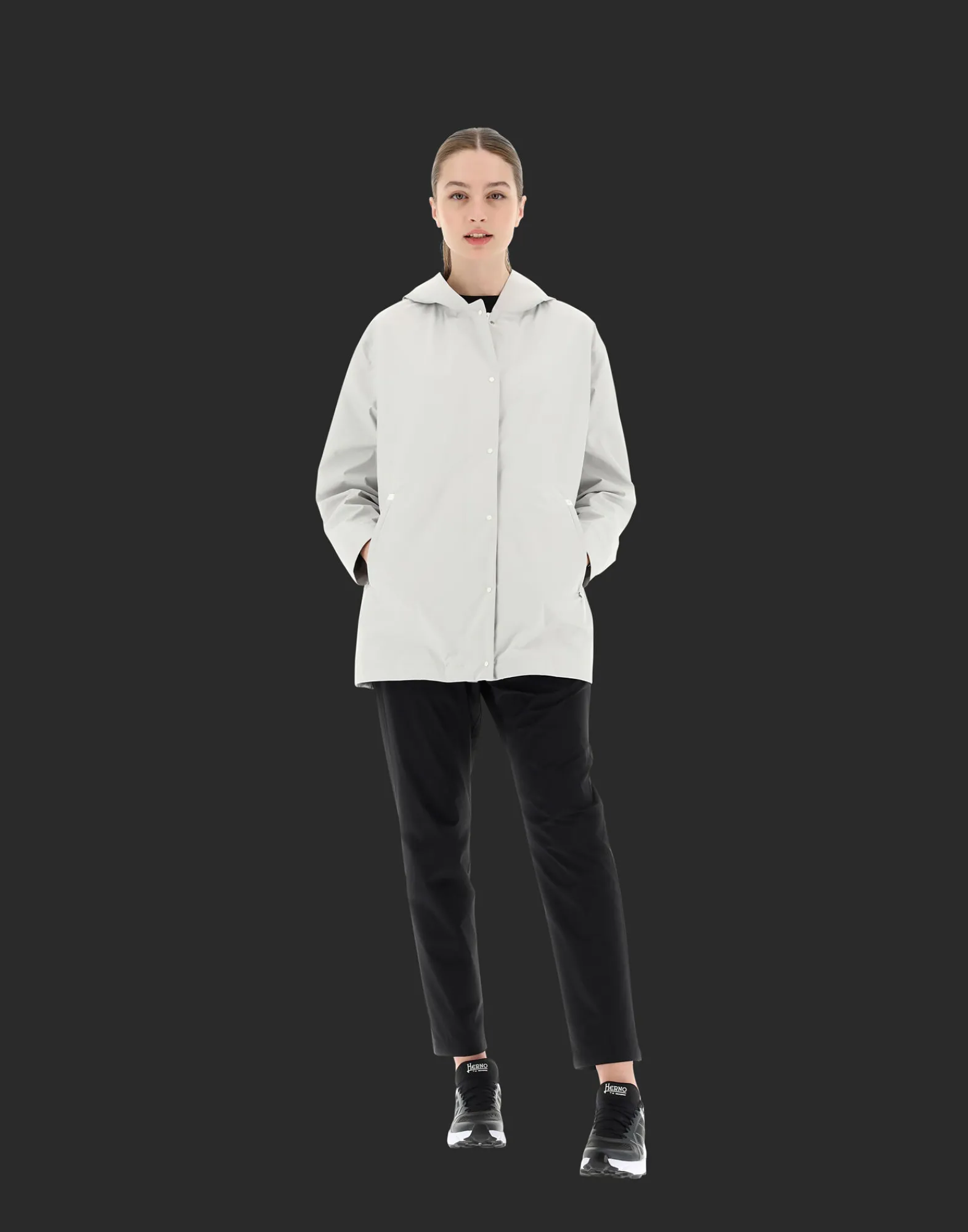Herno Parka & Jacken-Laminar Jacke Aus Gore-Tex Paclite® Shell