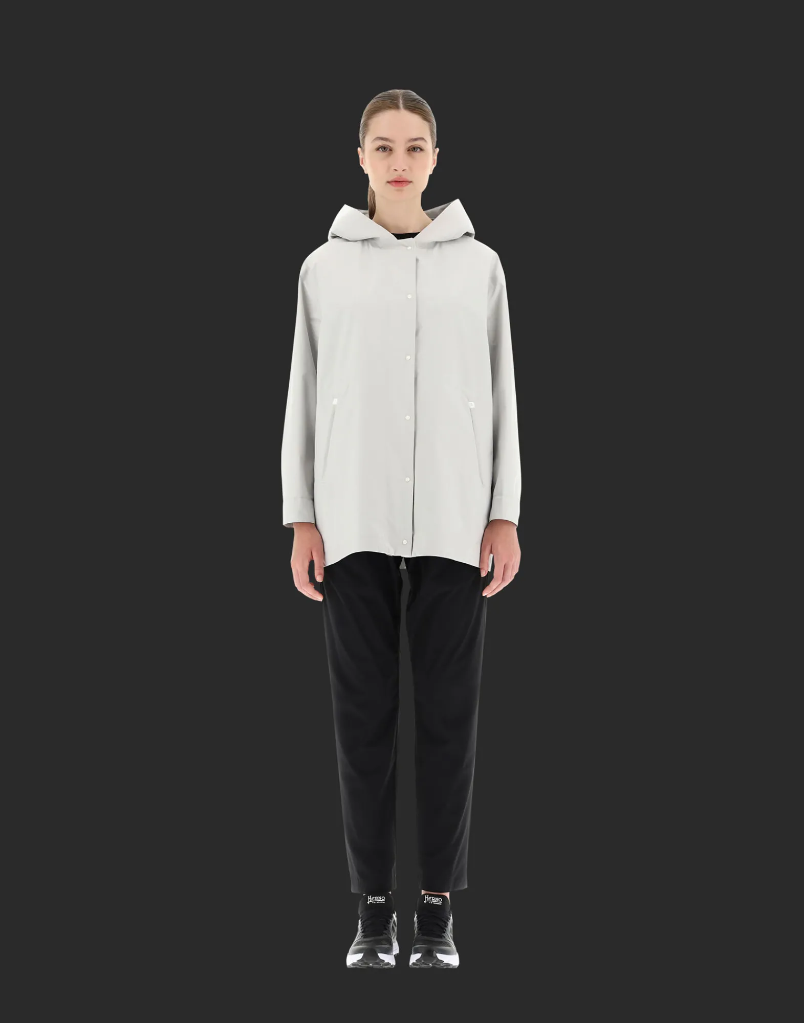 Herno Parka & Jacken-Laminar Jacke Aus Gore-Tex Paclite® Shell