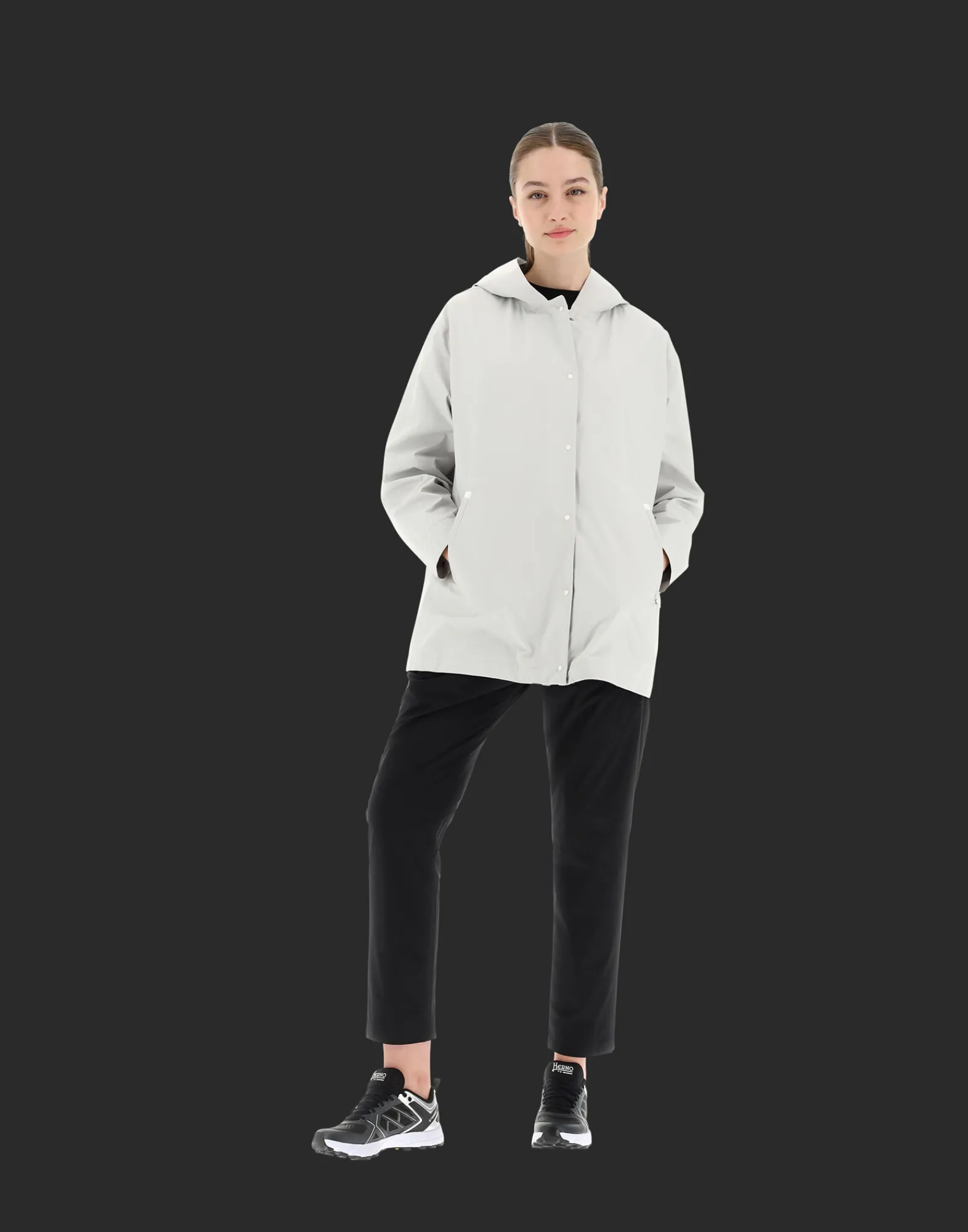Herno Parka & Jacken-Laminar Jacke Aus Gore-Tex Paclite® Shell
