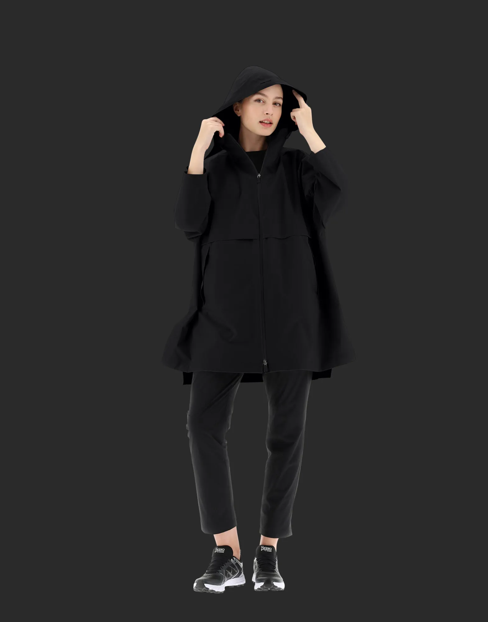 Herno Parka & Jacken-Laminar Jacke Aus Gore-Tex Paclite® Shell