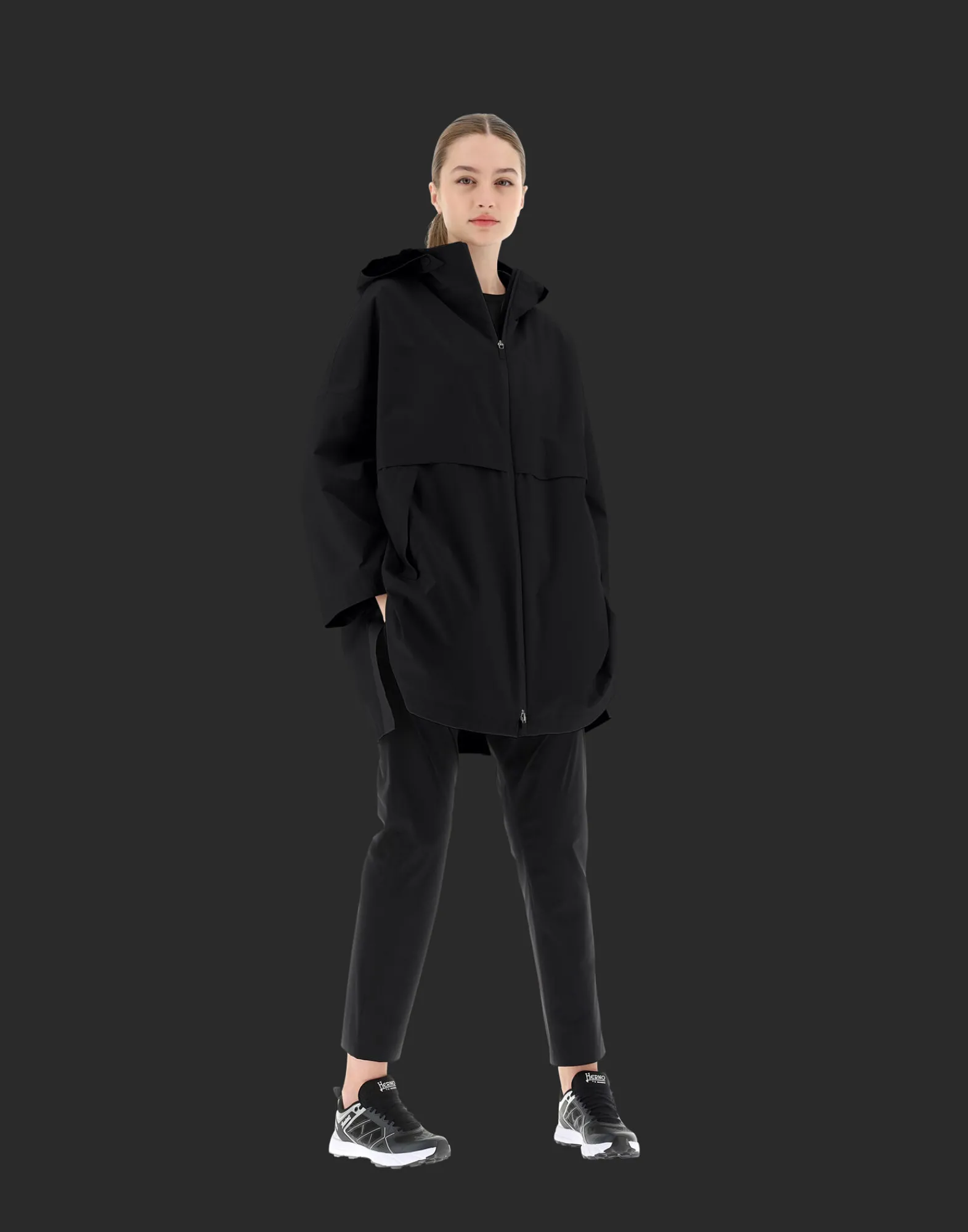 Herno Parka & Jacken-Laminar Jacke Aus Gore-Tex Paclite® Shell