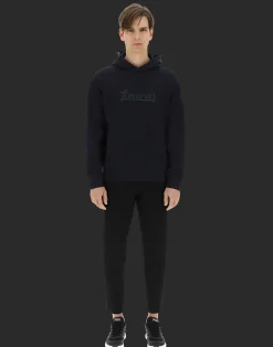 Herno Sweatshirts & Strickjacken-Laminar Kapuzenpullover Aus Baumwolle Mit Laminar Logo