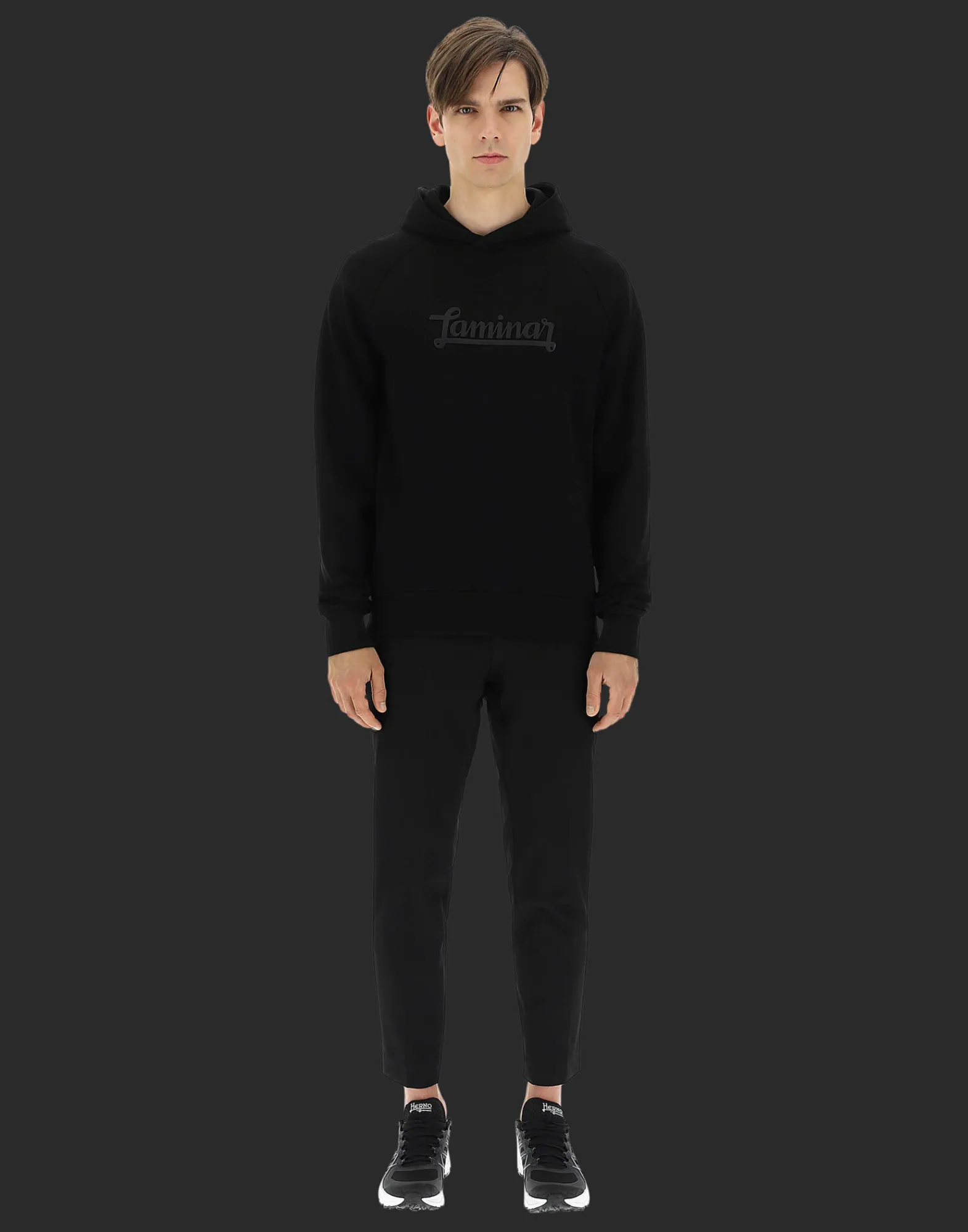 Herno Sweatshirts & Strickjacken-Laminar Kapuzenpullover Aus Baumwolle Mit Laminar Logo