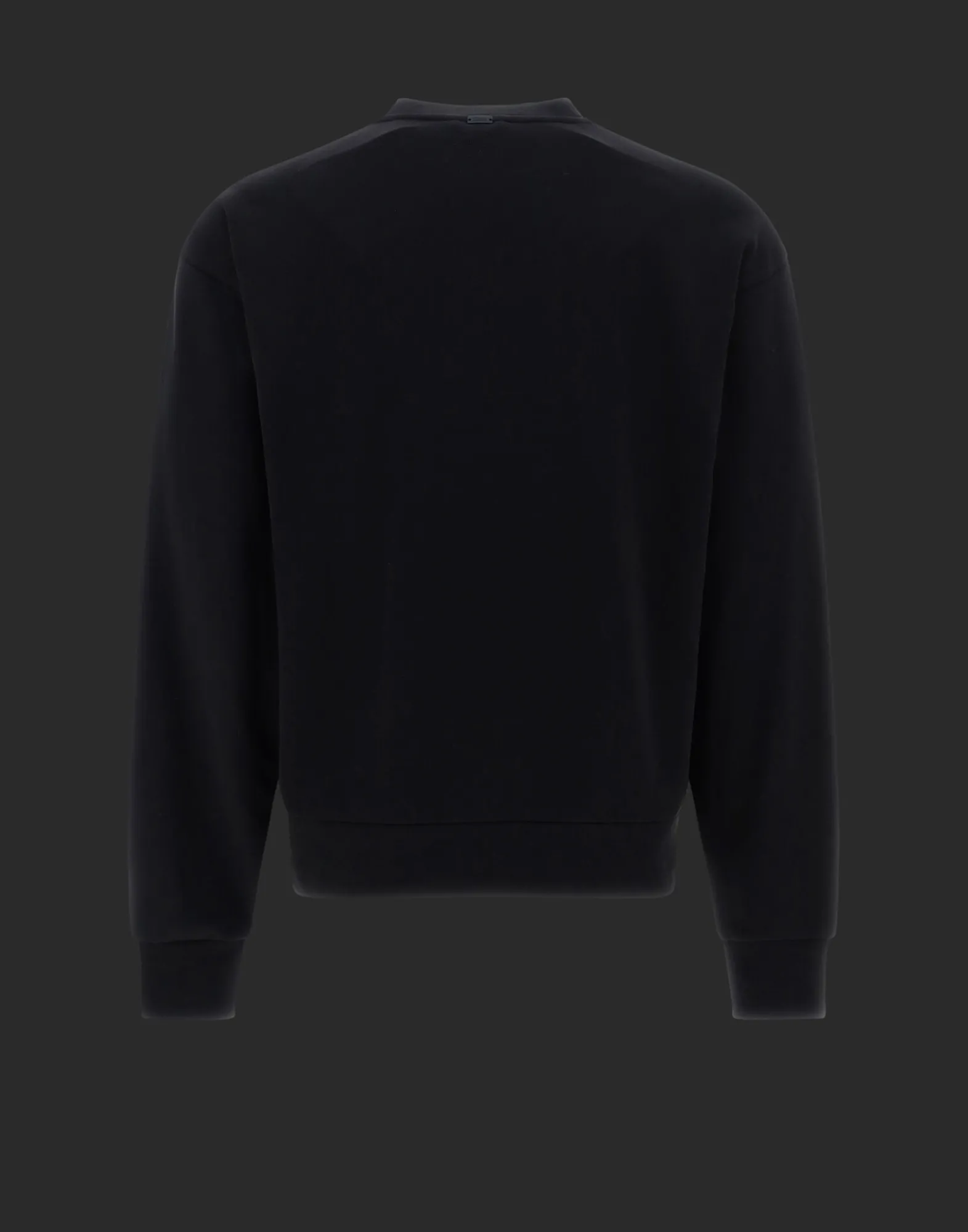 Herno Sweatshirts & Strickjacken-Laminar Sweatshirt Aus Cotton Sweater Mit Nylondetails