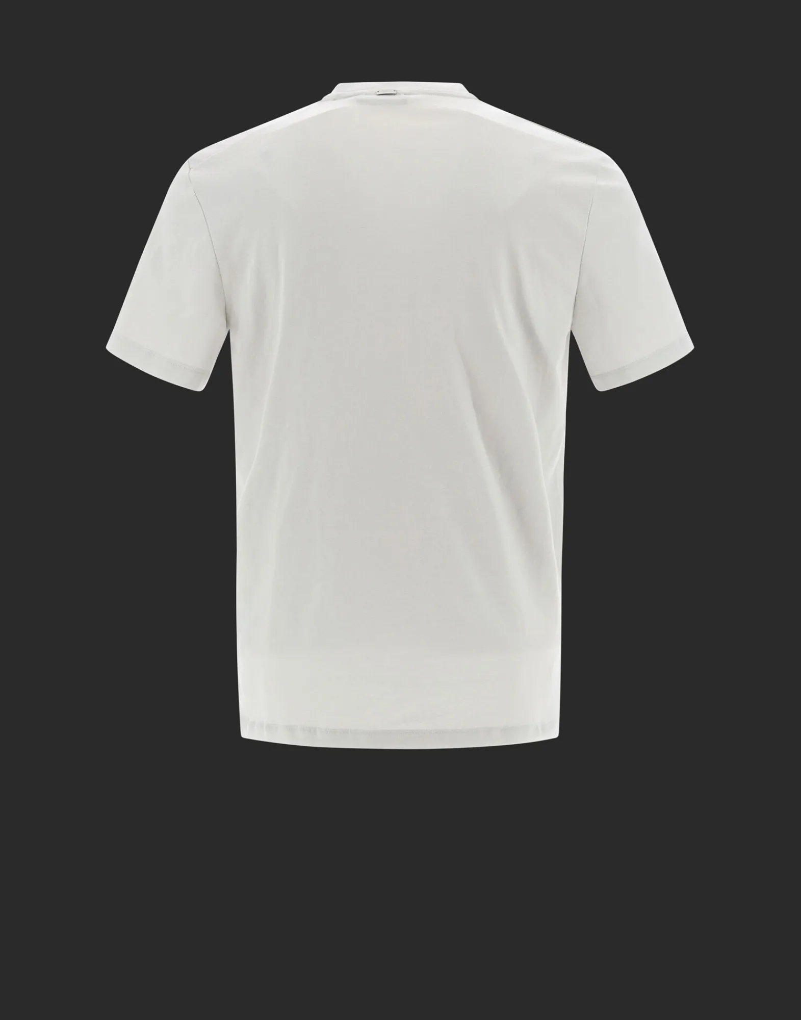 Herno T-Shirt & Polo-Shirts-Laminar T-Shirt Aus Compact Jersey Mit Nylondetails