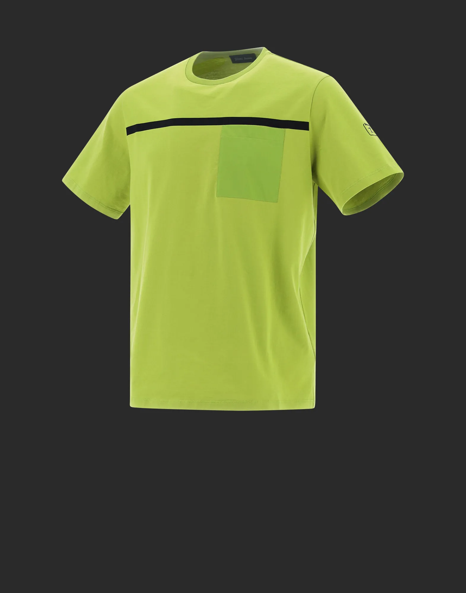 Herno T-Shirt & Polo-Shirts-Laminar T-Shirt Aus Sports Heavy Jersey