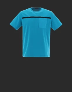 Herno T-Shirt & Polo-Shirts-Laminar T-Shirt Aus Sports Heavy Jersey