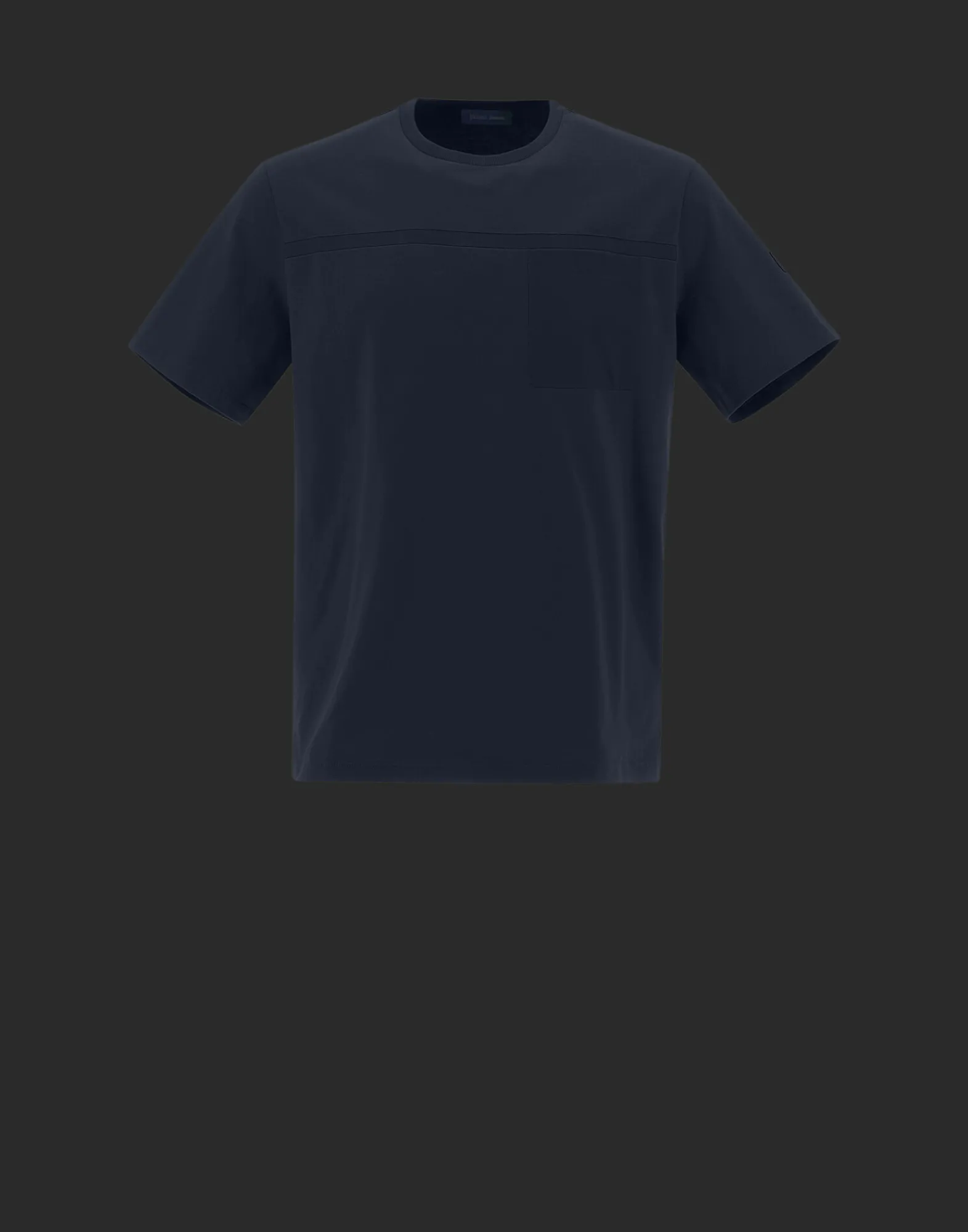 Herno T-Shirt & Polo-Shirts-Laminar T-Shirt Aus Sports Heavy Jersey