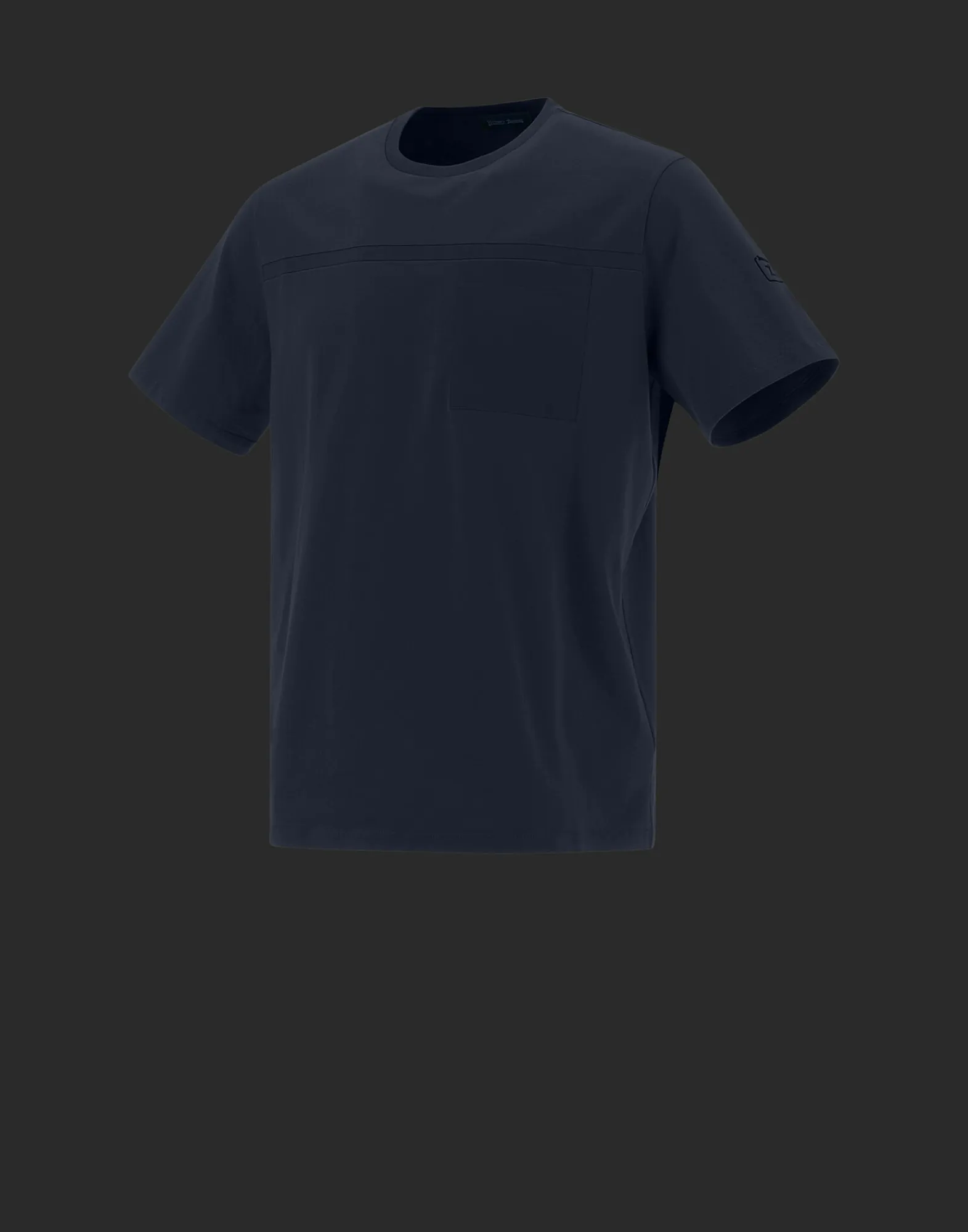 Herno T-Shirt & Polo-Shirts-Laminar T-Shirt Aus Sports Heavy Jersey