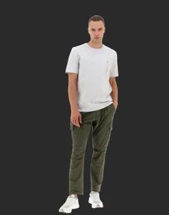 Herno T-Shirt & Polo-Shirts-Laminar T-Shirt Mit Tasche Aus Compact Jersey Und Nylondetails