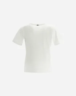 Herno T-Shirts-Leichtes Jersey-T-Shirt Aus Gots-Baumwolle