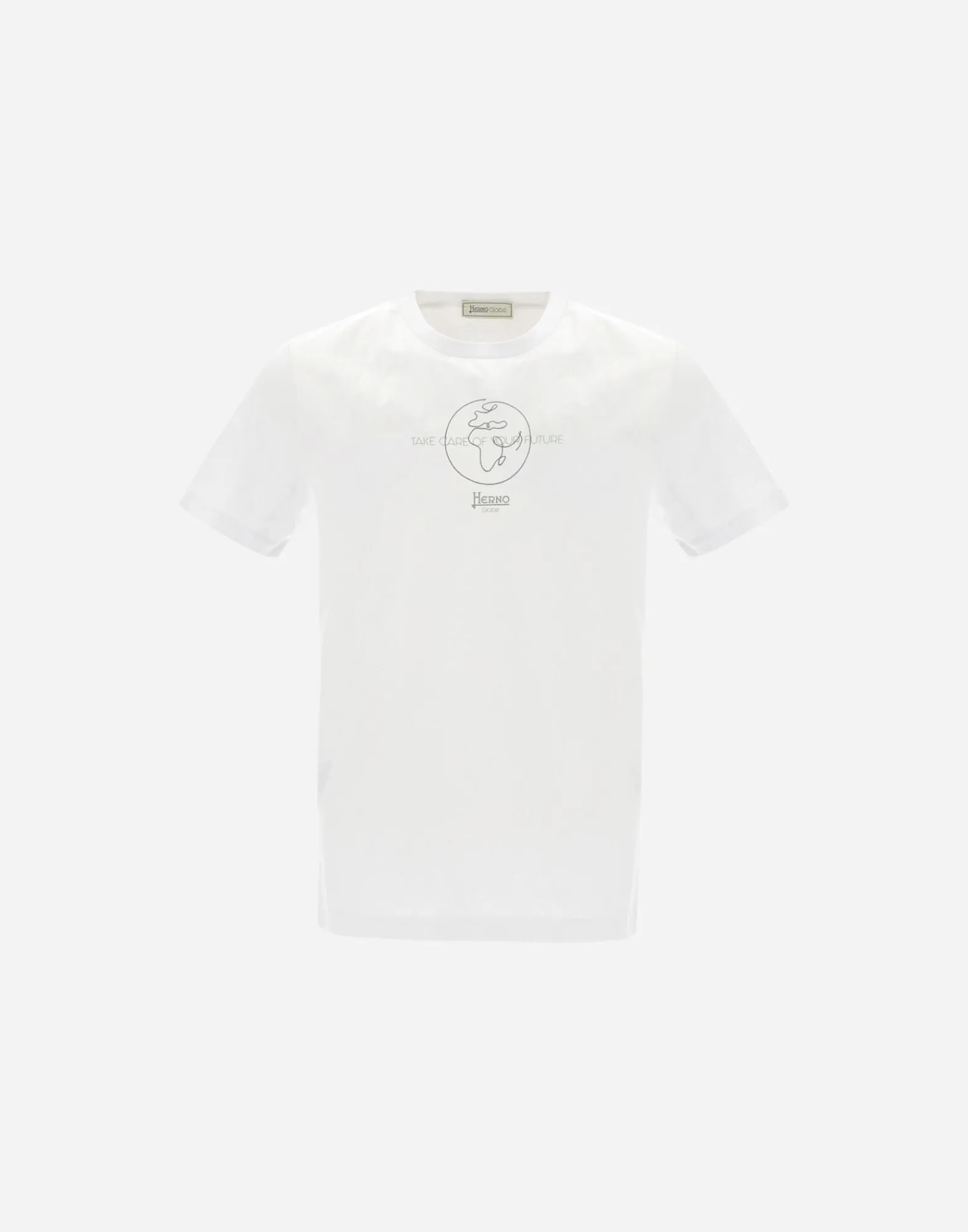 Herno T-Shirt & Polo-Shirts-Leichtes Jersey-T-Shirt Aus Gots-Baumwolle