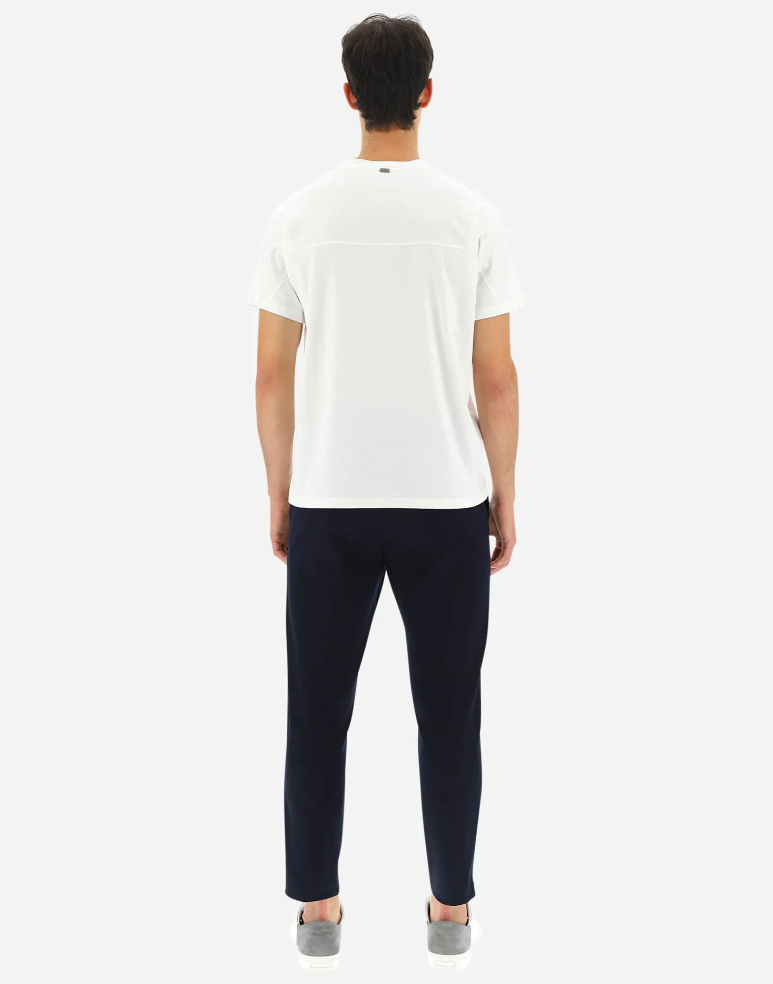 Herno T-Shirt & Polo-Shirts-Leichtes Jersey-T-Shirt Aus Gots-Baumwolle