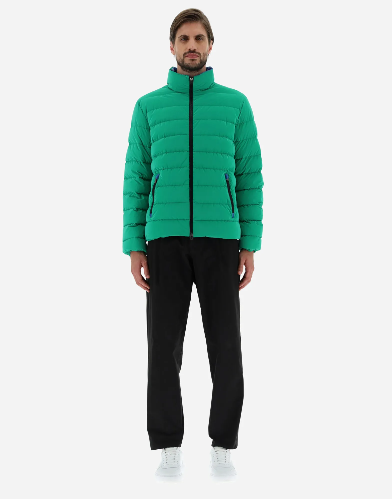 Herno Kurze Daunenjacken-Mat Glaze Bomberjacke