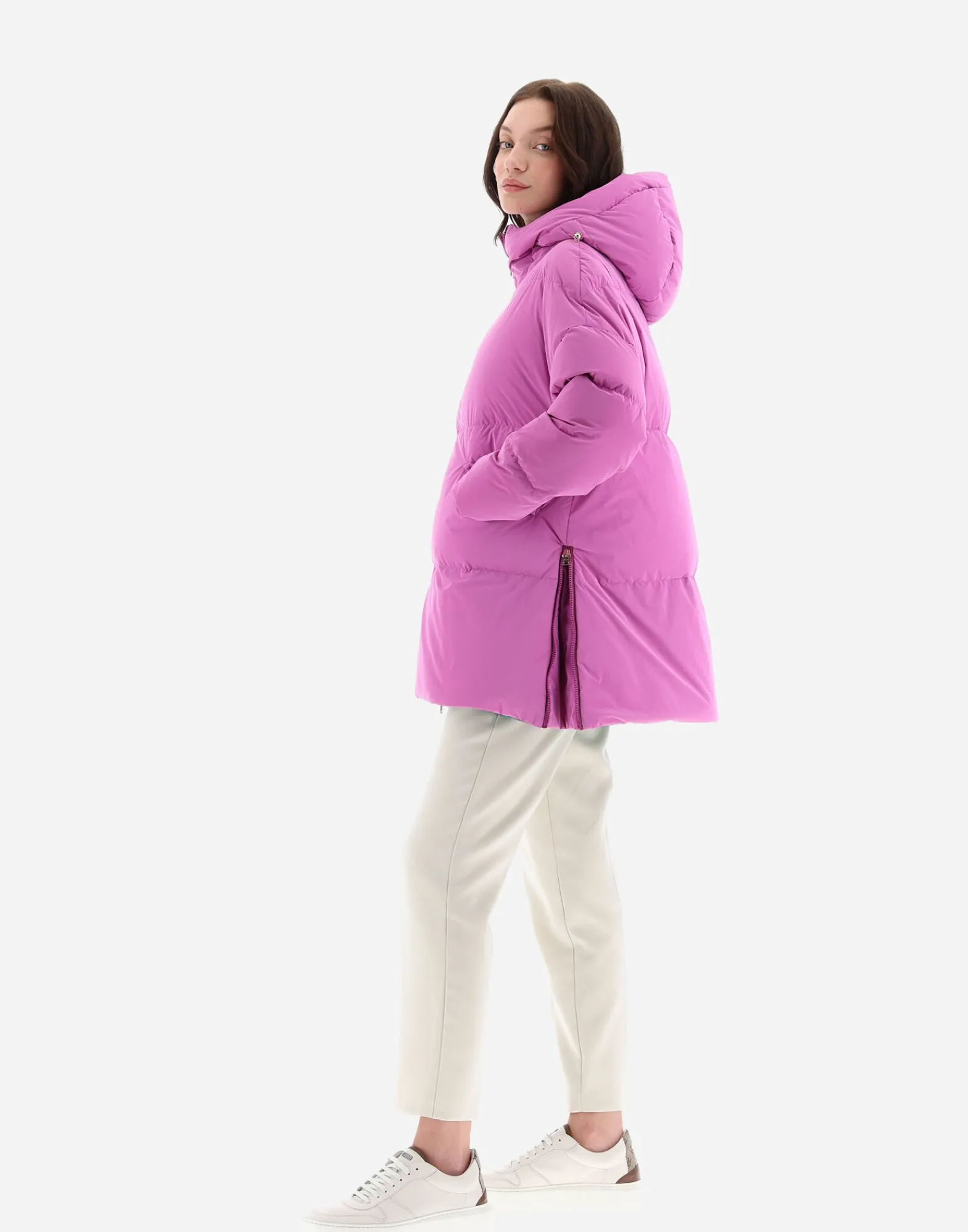 Herno Lange Daunenjacken-Matt Glaze Jacke