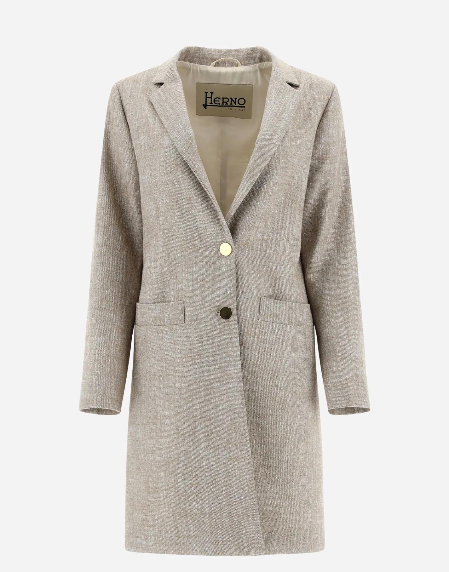 Herno Mäntel & Trenchcoats-Mäntel Aus Luxury Twill