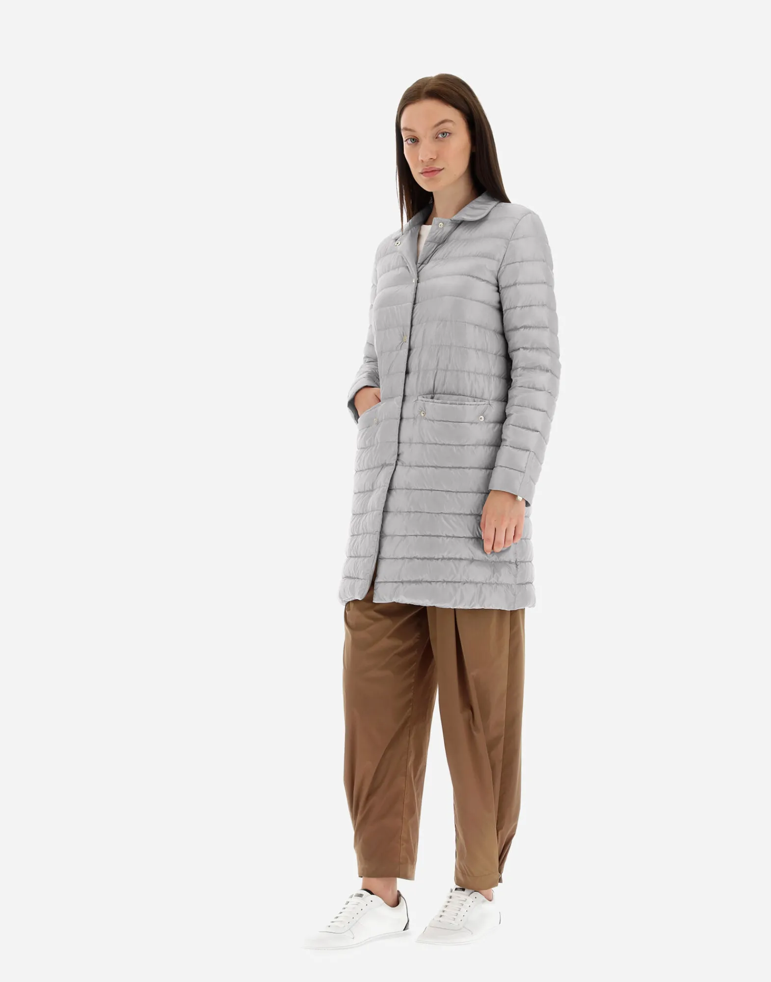Herno Mäntel & Trenchcoats-Mäntel Aus Nylon Ultralight