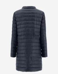 Herno Lange Daunenjacken-Mäntel Aus Nylon Ultralight