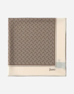 Herno Seidentuch-Monogramm-Seidentuch 90 X 90 Cm